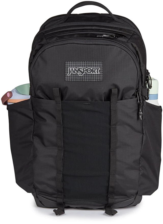 Alt view image 3 of 7 - 34L All Around Pack - Travel Backpack, Black 15-Inch Laptop Sleeve, Versatile Rucksack w/Hydration Sleeve, Reflective Accents & Safety Whistle