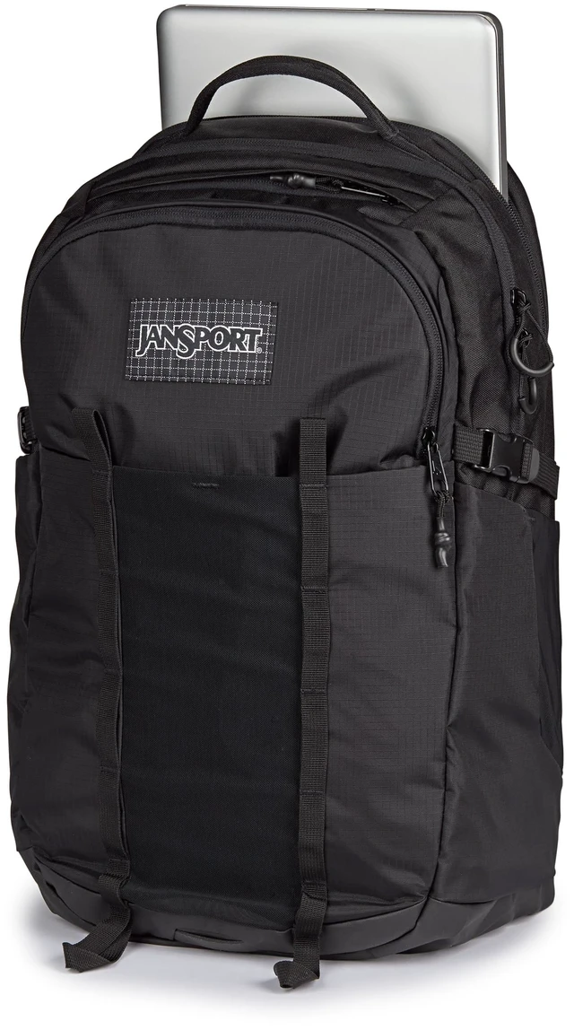 Alt view image 4 of 7 - 34L All Around Pack - Travel Backpack, Black 15-Inch Laptop Sleeve, Versatile Rucksack w/Hydration Sleeve, Reflective Accents & Safety Whistle