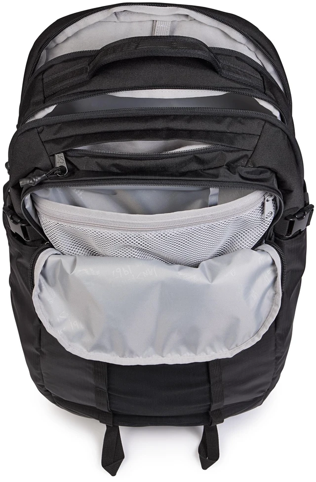 Alt view image 7 of 7 - 34L All Around Pack - Travel Backpack, Black 15-Inch Laptop Sleeve, Versatile Rucksack w/Hydration Sleeve, Reflective Accents & Safety Whistle
