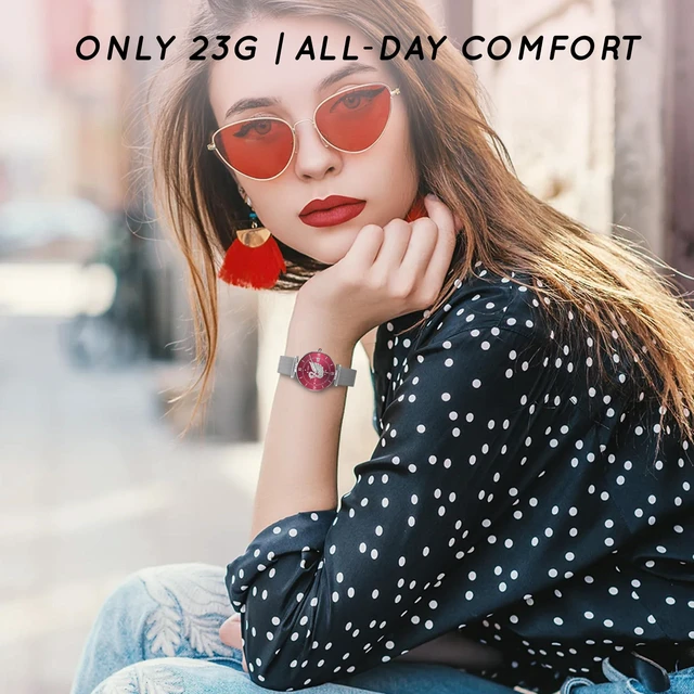Alt view image 2 of 7 - Smart Watch for Women (3 Bands) 1.19 AMOLED Bluetooth Call Fitness Tracker Compatible Android/iPhone Smartwatch with Step/Heart Rate/SpO2/Sleep Monitor, 120+ Sports Mode DIY Dial, Silver/Gift Womens