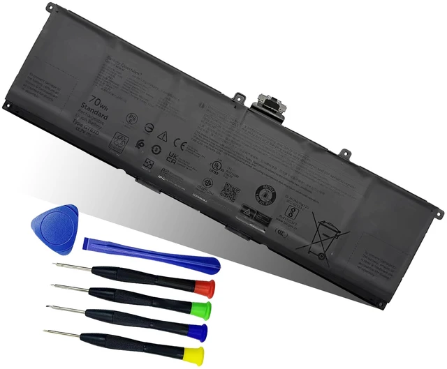 Main image of 70Wh GT83D Battery for Dell XPS 14 9440 Laptop - Compatible with Part Numbers 7T7DY & N80X2