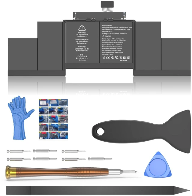 Main image of A1398 A1417 Replacement Battery for MacBook Pro 15 inch Model A1398 EMC 2673 2512 Release Version Early 2013 Mid 2012 Only (Model Identifier: MacBookPro10,1)