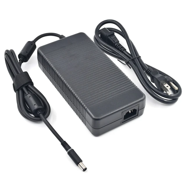Alt view image 3 of 3 - 330W Charger for Dell Alienware x17 R1 R2, m17 R3 R4, Area-51m R1 R2 P45E P48E P38E Gaming Laptop 19.5V 16.9A DA330PM190 LA330PM190 DA330PM111 LA330PM160 Power Supply Adapater Cord