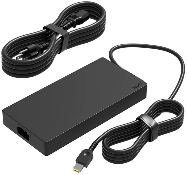 Main image of Slim 300W Charger Fit for Lenovo Legion Gaming Laptop Legion 5 7 9i 5i 7i 16IRX8 16ARX8H 16IAH7H 16IRX9 16IAX10H 16ITHg6 16ACHg6 16IAX7 R9000 Y9000 ThinkPad R7000P AC Adapter