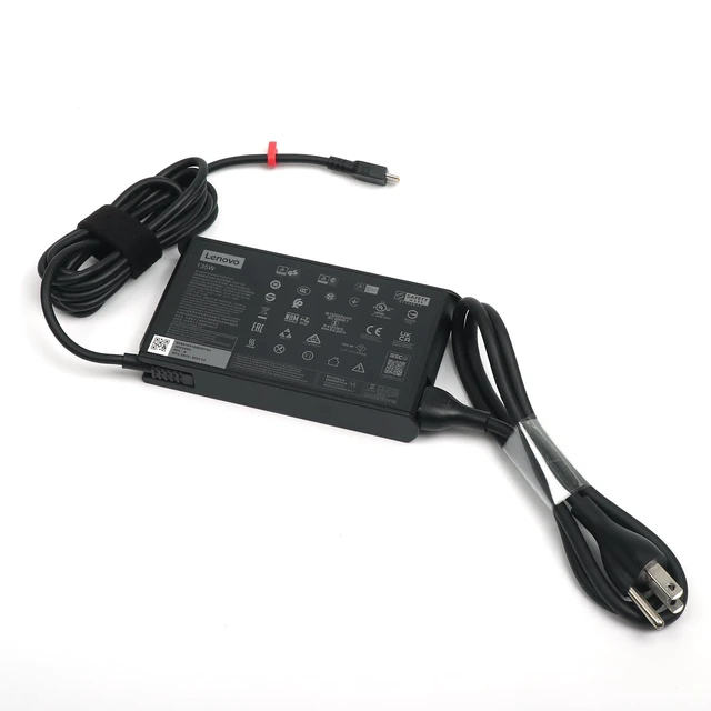Alt view image 2 of 7 - Original Replacement for 20V 6.75A 135W USB C AC Adapter for ThinkPad P16 Series-P16s G1, ThinkPad T16 Series-T16 G1, ThinkPad T16 Series-T16 G2, ThinkPad Z16 Series-Z16 AMD G1, 4X21H27800