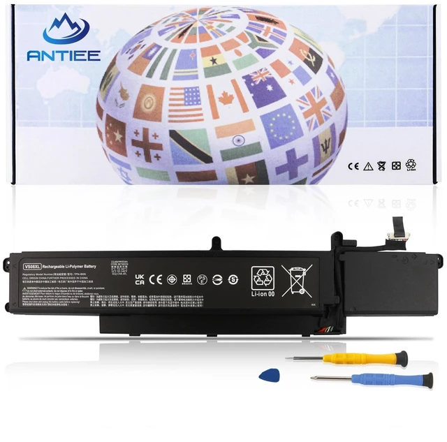 Main image of VS08XL 95Wh Laptop Battery for HP ZBook Fury 16 G9 ZBook Fury 16 G10 ZBook Fury 16 G11 Mobile Workstation 2080 Series TPN-IB0N TPN-DB1F VSO8XL M85951-271 M86087-001 15.44V 5907mAh