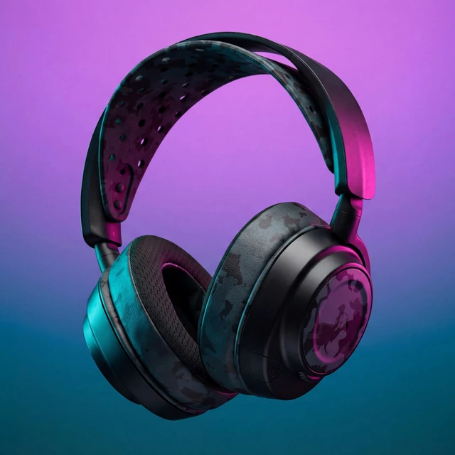 Alt view image 3 of 7 - Mod Kit Arctis Nova 7 - Gel Earpads, Headband & Side Plates Made by Wicked Cushions Also Fits Nova 5 & Pro Wired, Comfort & Style Upgrade Black Camo
