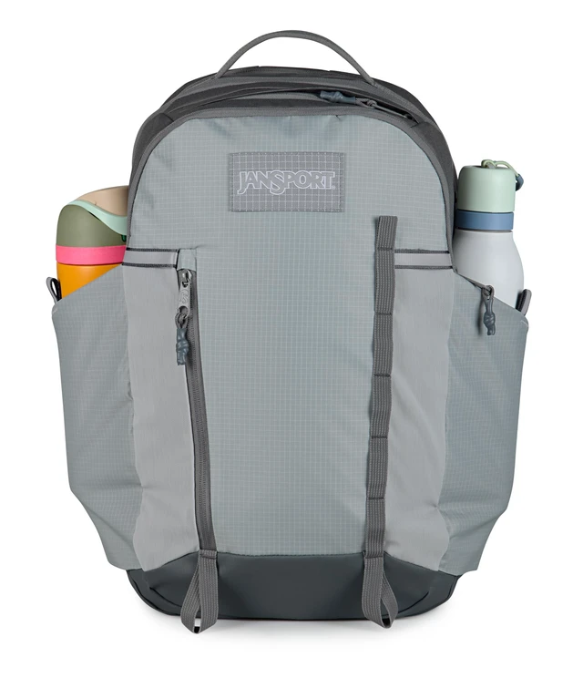 Alt view image 3 of 7 - 28L All Around Pack - Travel Backpack, Grounded Grey 15-Inch Laptop Sleeve, Versatile Rucksack w/Hydration Sleeve, Reflective Accents & Safety Whistle