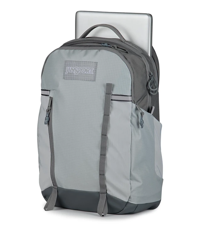 Alt view image 4 of 7 - 28L All Around Pack - Travel Backpack, Grounded Grey 15-Inch Laptop Sleeve, Versatile Rucksack w/Hydration Sleeve, Reflective Accents & Safety Whistle