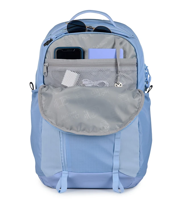 Alt view image 5 of 7 - 28L All Around Pack - Travel Backpack, Hydrangea 15-Inch Laptop Sleeve, Versatile Rucksack w/Hydration Sleeve, Reflective Accents & Safety Whistle