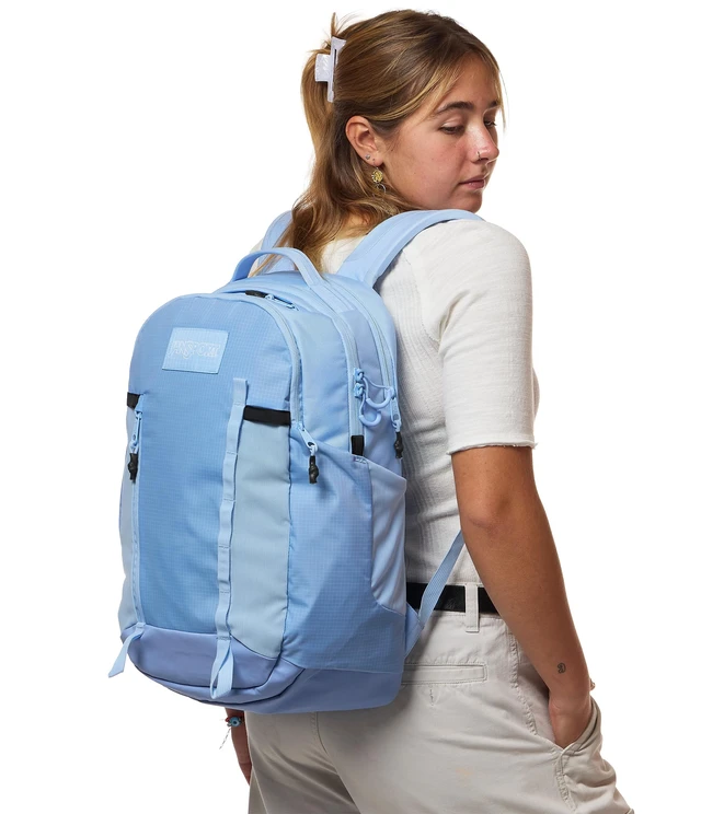 Alt view image 7 of 7 - 28L All Around Pack - Travel Backpack, Hydrangea 15-Inch Laptop Sleeve, Versatile Rucksack w/Hydration Sleeve, Reflective Accents & Safety Whistle