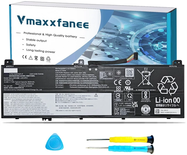 Main image of L22C4PA1 L22M4PA1 Laptop Battery Replacement for Lenovo Yoga 7 2-in-1 14IML9 14AHP9 16IML9 16AHP9 / Yoga 7 14IRL8 14ARP8 16IRL8 16ARP8 Series 5B11K38966 L22D4PA1
