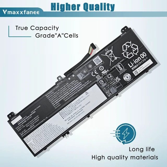 Alt view image 3 of 7 - L22C4PA1 L22M4PA1 Laptop Battery Replacement for Lenovo Yoga 7 2-in-1 14IML9 14AHP9 16IML9 16AHP9 / Yoga 7 14IRL8 14ARP8 16IRL8 16ARP8 Series 5B11K38966 L22D4PA1