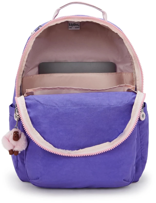 Alt view image 3 of 7 - Women's Seoul Bts 15" Laptop Backpack, Durable, Roomy with Padded Shoulder Straps, Built-In Protective Sleeve