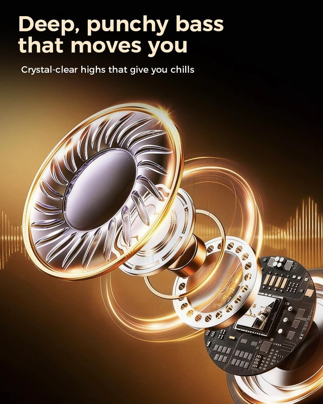 Alt view image 6 of 7 - Open Ear Headphones, Never Run Out of Power Earphones Endless Listening Replaceable Battery, 45° Ergonomic Fit, Barely-There Comfort, IPX7 Waterproof, Designed for Long Listening Sessions