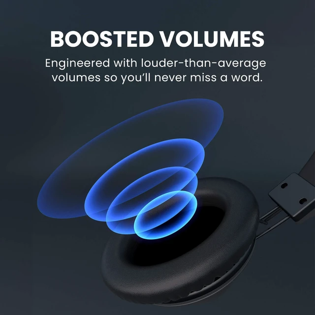 Alt view image 4 of 7 - Audition 3 - Bluetooth Over-Ear Headphones with Charging Dock 50-hour battery, aptX Adaptive and clear calls, compatible with Bluetooth TVs, phones and computers