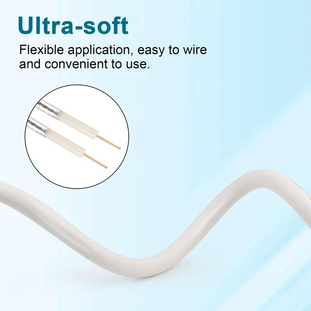 Alt view image 6 of 7 - SMA Extension Cable - 30FT SMA Male to SMA Female Coax Cable Ultra Low-Loss Twin-KMR195 Coaxial Cable Antenna Extension Cable with SMA Connector for 5G Cellular Routers, Gateways, Hotspots