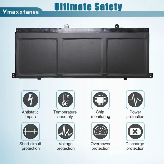 Alt view image 4 of 7 - GD03XL N66215-005 Battery Replacement for HP Envy x360 14 2-in-1 14-fa0000/ OmniBook X 14/ EliteBook Ultra G1q Series Notebook N66000-AC1 N66000-1E1 11.58V 4854mAh 59.16Wh