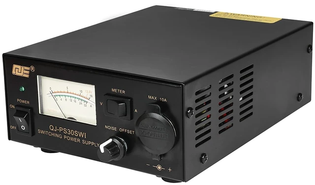 Alt view image 2 of 5 - Universal Compact Ham Radio Power Supply 30A DC 13.8V Fixed Output with Noise Offset for Mobile TransceiverSwitching Power Supply with Display for AnyTone & TYT Radio