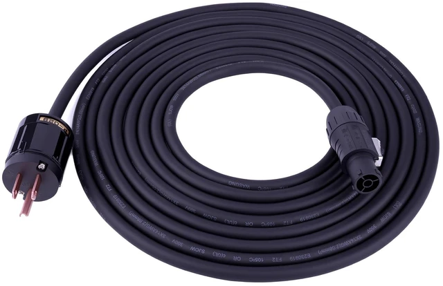 Main image of Toronce IP65 Profeesional Hand-Built 14 AWG Male NEMA5-15P to SAC3FX PowerCON True Cable (25Feet)