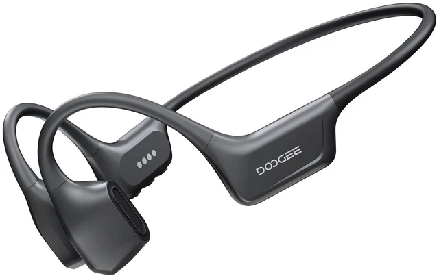 Main image of Bone Air Swim Bone Conduction Headphones Open Ear Wireless Waterproof Headphones 64GB IP68 Dual Conduction Headphones 8H Playtime Open Ear Sports Headphones for Cycling Swiming - DGray