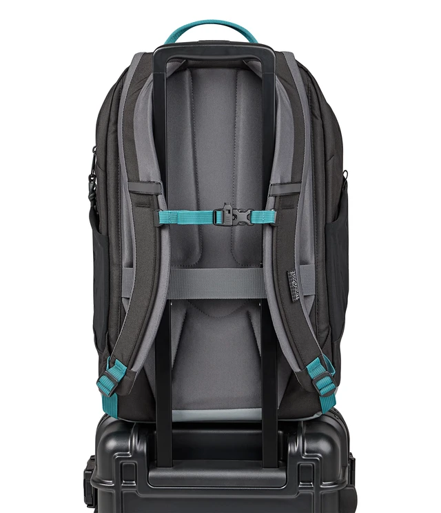 Alt view image 2 of 7 - 28L All Around Pack - Travel Backpack, Smokey Grit 15-Inch Laptop Sleeve, Versatile Rucksack w/Hydration Sleeve, Reflective Accents & Safety Whistle
