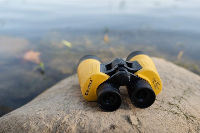 Alt view image 5 of 7 - Floatmaster 7x50 Marine Binoculars Floating, Waterproof, Fogproof, Rubber Armored Boating Binoculars with BAK-4 Prisms & Multi-Coated Optics