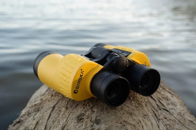 Alt view image 6 of 7 - Floatmaster 7x50 Marine Binoculars Floating, Waterproof, Fogproof, Rubber Armored Boating Binoculars with BAK-4 Prisms & Multi-Coated Optics