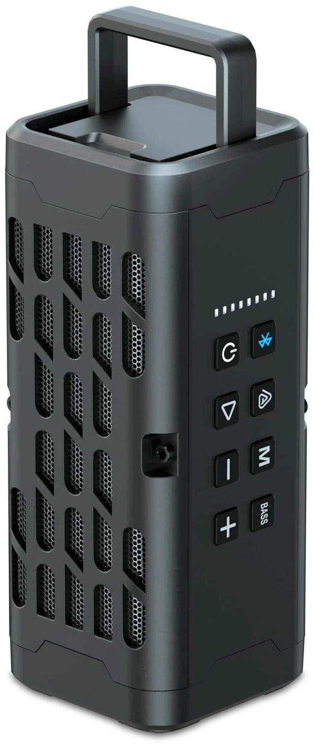 Main image of Portable Bluetooth Speaker, Rugged Magnetic, Waterproof, Wireless Magetic Outdoor Speakers for Golf Carts & Car, Bass Boost, HD Sound, IP67, BT6.0, 24H, for Camping, Hikding, Jobsite, Travel