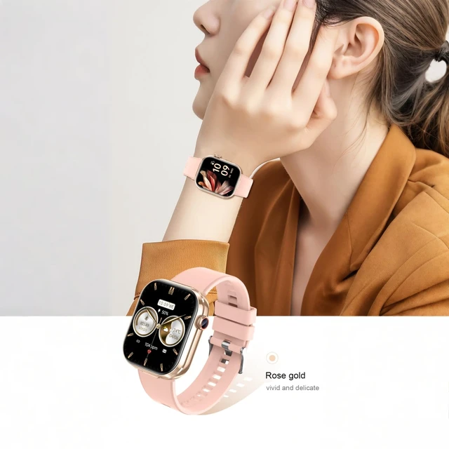 Alt view image 2 of 7 - Smart Watch with Earbuds,2.02" HD Screen Fitness Watch,Answer/Make Calls,2 in 1 Smartwatch with TWS Earphones,Waterproof Sports Fitness Tracker Compatible for Android & iPhone