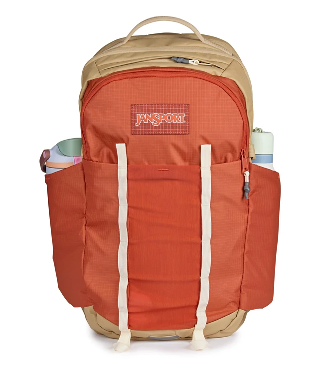 Alt view image 3 of 7 - 34L All Around Pack - Travel Backpack, Dune Red 15-Inch Laptop Sleeve, Versatile Rucksack w/Hydration Sleeve, Reflective Accents & Safety Whistle