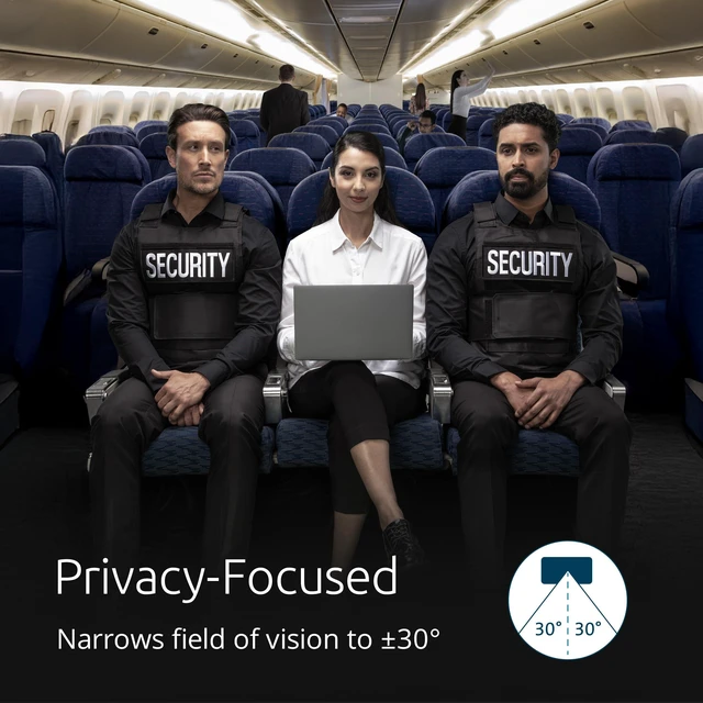 Alt view image 4 of 7 - High Clarity Privacy Screens Filter for 16 inch 16:9 Laptops, Easy Installation Privacy Filter, Anti-Glare, 2H hardness Protection, Compatible with HP Lenovo Samsung Asus HC160A169A