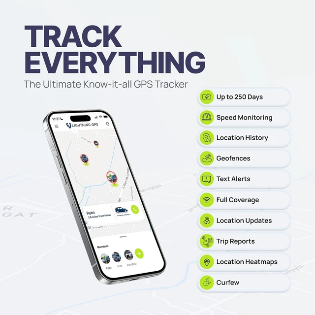 Alt view image 4 of 7 - GL300 Real Time GPS Tracker, Magnetic Case, 140 Day Battery Subscription Required, GPS Tracker, Real Time Tracking, Geofencing, Speed Alerts, Waterproof, Magnetic Case, Car Tracker