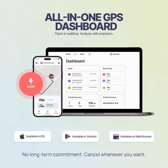 Alt view image 7 of 7 - GL300 Real Time GPS Tracker, Magnetic Case, 140 Day Battery Subscription Required, GPS Tracker, Real Time Tracking, Geofencing, Speed Alerts, Waterproof, Magnetic Case, Car Tracker