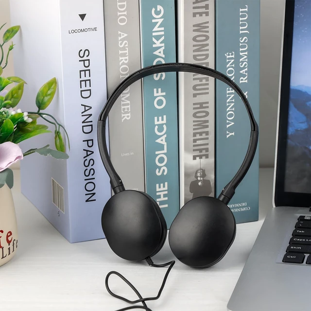 Alt view image 5 of 7 - Kids Headphones Bulk 30 Pack for Classroom School Wholesale Wired Earphones Class Set for Students Teens Children and Adult (Black Color)