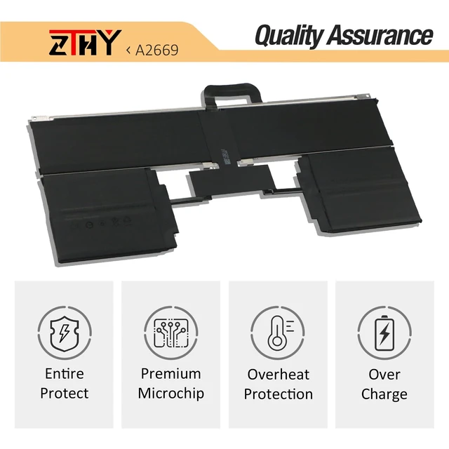 Alt view image 4 of 7 - A2669 A2681 Laptop Battery Replacement for MacBook AIR 13" M2 2022 A2681 661-26150 MLY23LL/A MLXX3LL/A MLXW3LL/A MLXY3LL/A MLY03LL/A MLY43LL/A MLY33LL/A MLY13LL/A Series 11.54V 52.6Wh