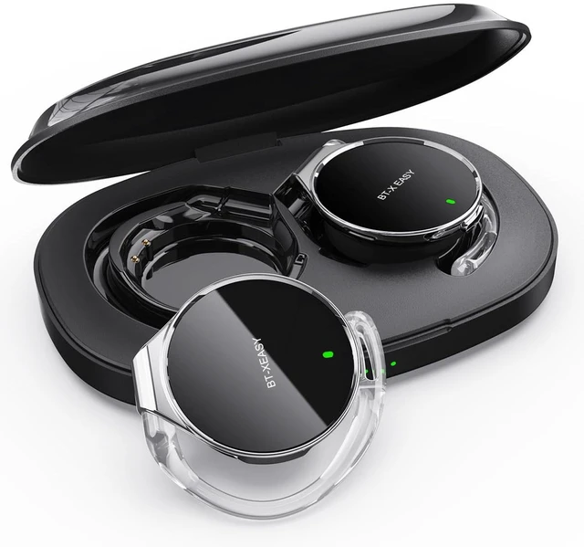 Main image of Micool On Ear Bluetooth Headphones, Open-Ear Headphones Wireless with 4-Mic ENC for Crystal Clear Calls, 52H Total Battery, Dual Device, Sport Clip On Headset for Running & Travel (Pure Black)