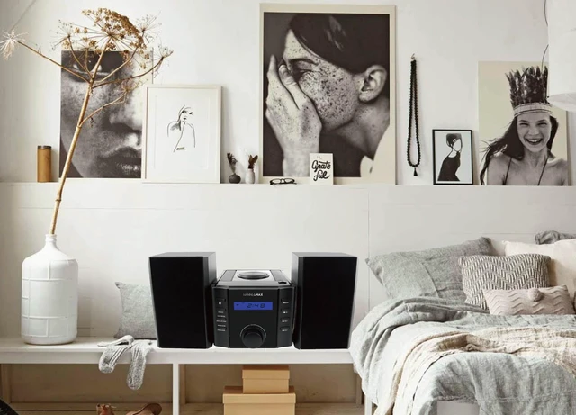 Alt view image 5 of 6 - HX-1081BT CD Music System with Radio and Bluetooth