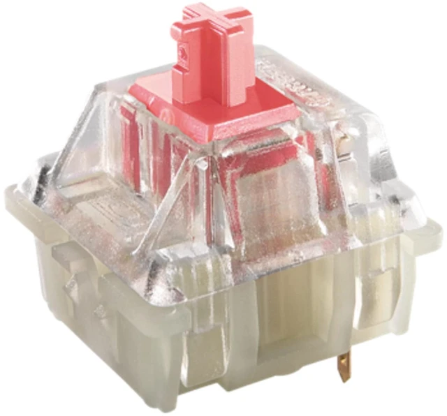 Main image of Cherry MX Key Switches for Mechanical Gaming Keyboards Plate Mounted MX3AL1NA (Cherry RGB Silent Red, 120 Pcs)