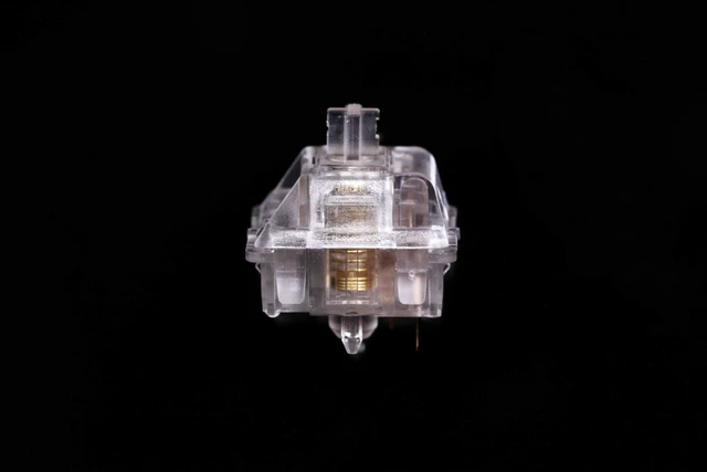 Alt view image 3 of 5 - Everglide EG Aqua King Water King Linear Switch 4pin 5pin RGB 55g 62g 67g Force mx Switch for Mechanical Keyboard 50m Clear Body (X70 PCS, EG 62g Aqua King Switch)
