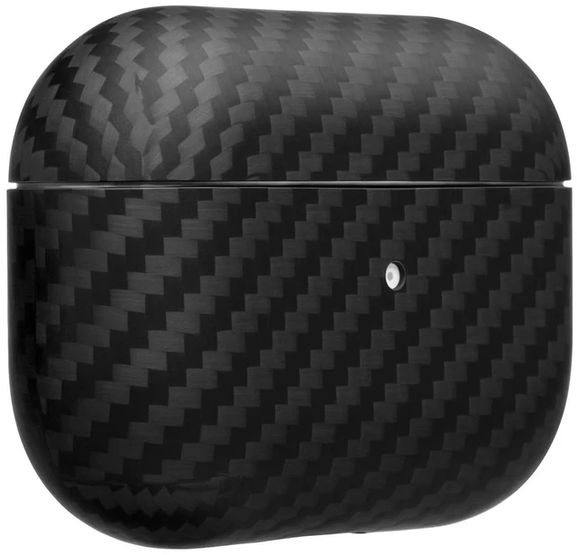 Main image of for AirPods Pro 3 Ultra-Thin 0.6mm Aramid Fiber Case Lightweight 6g Hard Shell Slim Protective Cover Wireless Charging Compatible Matte Non-Slip Grip Carbon Fiber Weave