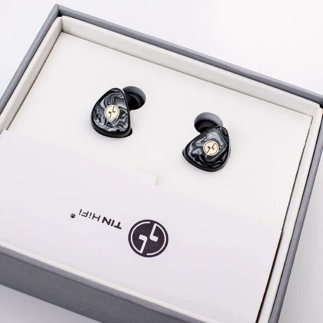 Alt view image 5 of 7 - T3 Plus IEM, 10mm LCP Dynamic Driver Wired Earbuds, Balanced Sound, 3D-Printed Resin Shell, Detachable 0.78mm 2-Pin OFC Cable, 3.5mm in-Ear Monitor