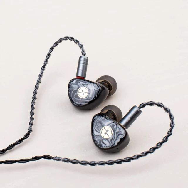 Alt view image 7 of 7 - T3 Plus IEM, 10mm LCP Dynamic Driver Wired Earbuds, Balanced Sound, 3D-Printed Resin Shell, Detachable 0.78mm 2-Pin OFC Cable, 3.5mm in-Ear Monitor