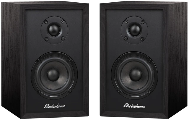 Main image of Berkeley 2.0 Stereo Powered Bookshelf Speakers with Built-in Amplifier and 3" Drivers for Turntable, TV, PC and Wireless Music Streaming Featuring Bluetooth 5, RCA and Aux (EB20B)