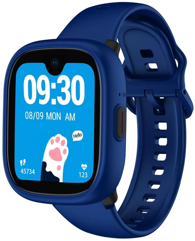 Main image of Kids Smart Watch with SIM Card Slot, GPS Tracker, Call & Video Call, Real-Time Location, Safe Zone Alert, Parental Control, School Mode, Gift for Boys Girls Age 3-15 (Blue)