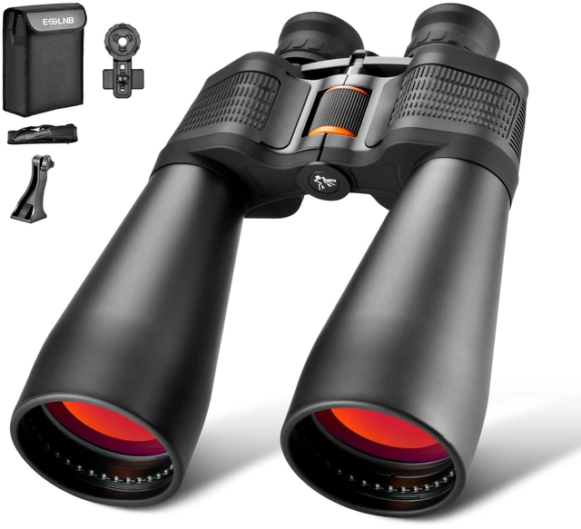 Main image of 25x70 Astronomy Binoculars Giant for Adults, Outdoor Waterproof Binoculars for Travel Stargazing Bird Watching Hunting with Built-in Tripod Adapter and Carrying Bag