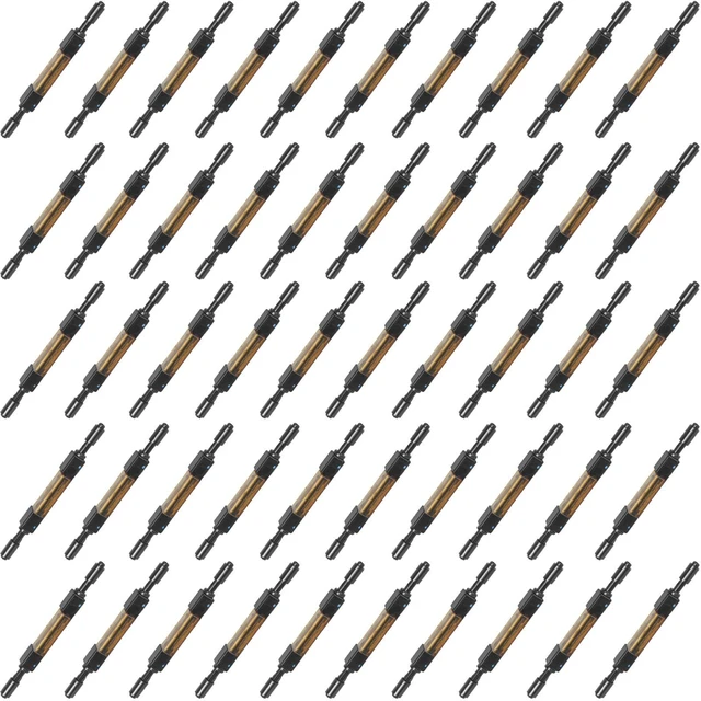 Main image of 50-Pack Fiber Optic Quick Connector Mechanical Splice for Bare Fiber & Fiber Pigtail