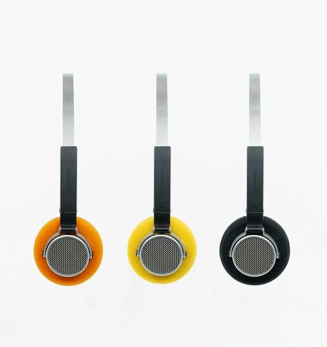 Alt view image 2 of 7 - EQ-002 Freddie Retro Wireless Headphones with Bluetooth 6.0 14-Hour Battery Life, Interchangeable Ear Cushions, 36mm Drivers, Wired & Wireless, Adjustable Steel Headband