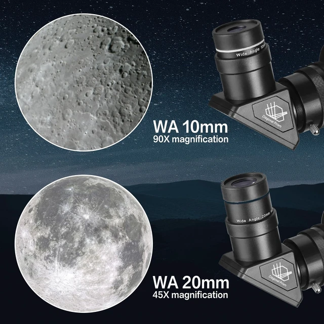 Alt view image 4 of 7 - Telescopes for Adults & Beginner Astronomy, 80mmAZ 900mm Focus Length Professional Refractor Telescope for Kids & Beginners, Compact and Portable Travel Telescopio with Carrying Bag,Tripod