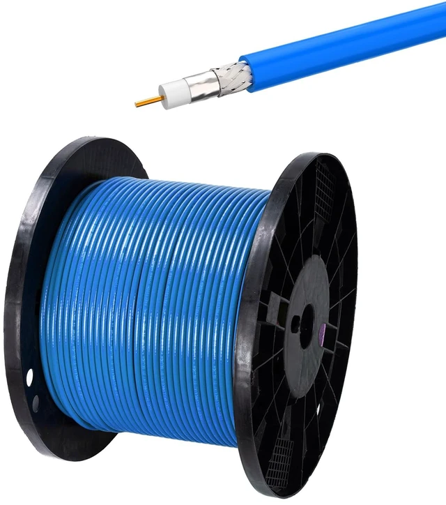 Main image of Belden 1694A Coax Cable 100ft Low Loss 75 Ohm Coaxial Cable Precision Belden 1694A Video Wire High Speed Support 3G/6G/12G SDI/4k/8K Video,Professional SDI Cables